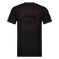 250 America Circle Fitted Cotton/Poly T-Shirt by Next Level - black