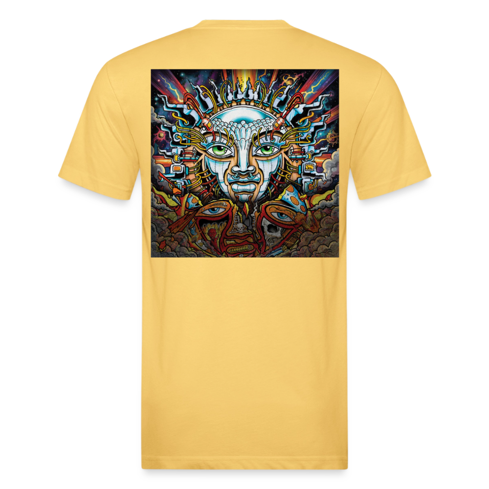 Sub  Lime B/F Fitted Cotton/Poly T-Shirt by Next Level - pastel yellow