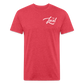 The Local - Fitted Cotton/Poly T-Shirt by Next Level - heather red