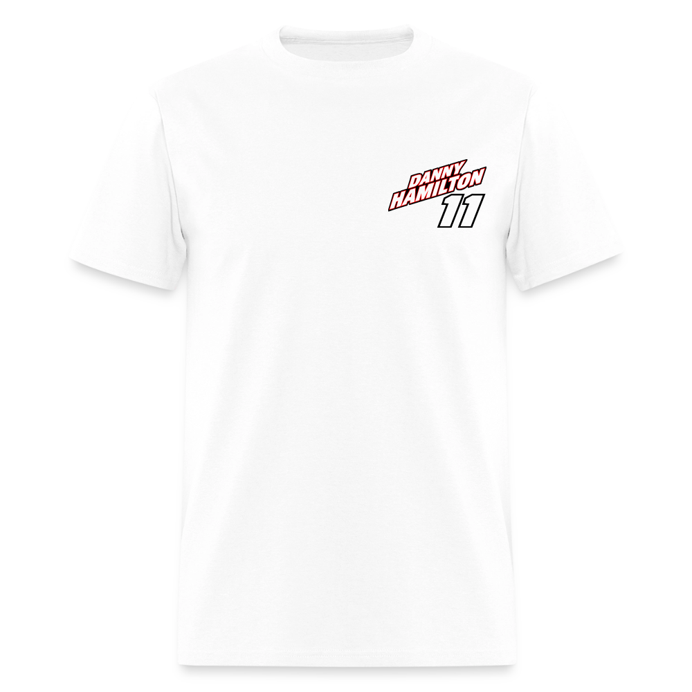 Danny Hamilton Men's T-Shirt | GILDAN 5000 - white