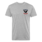 250 Year America Fitted Cotton/Poly T-Shirt by Next Level - heather gray