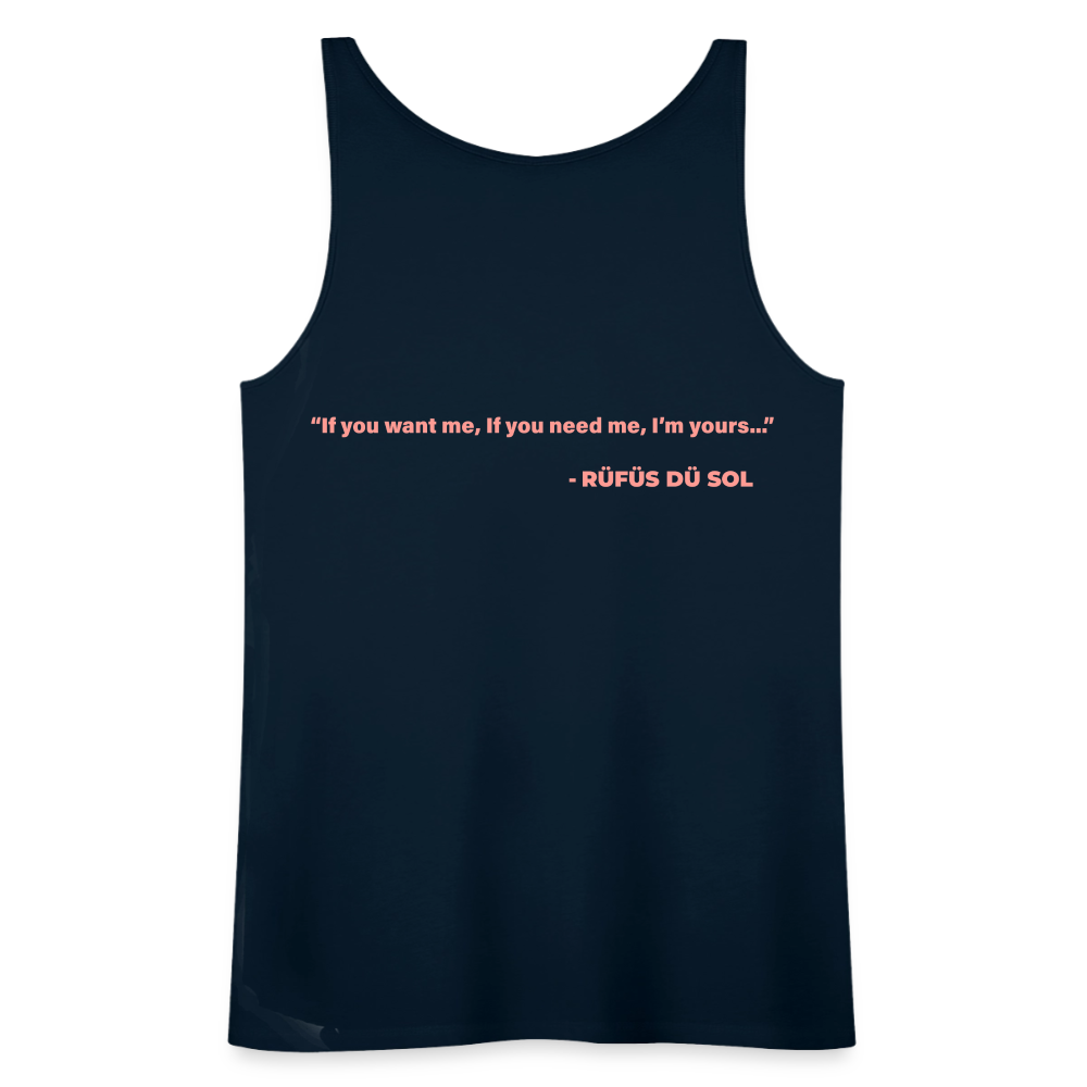 Rufus Women’s Premium Tank Top - deep navy