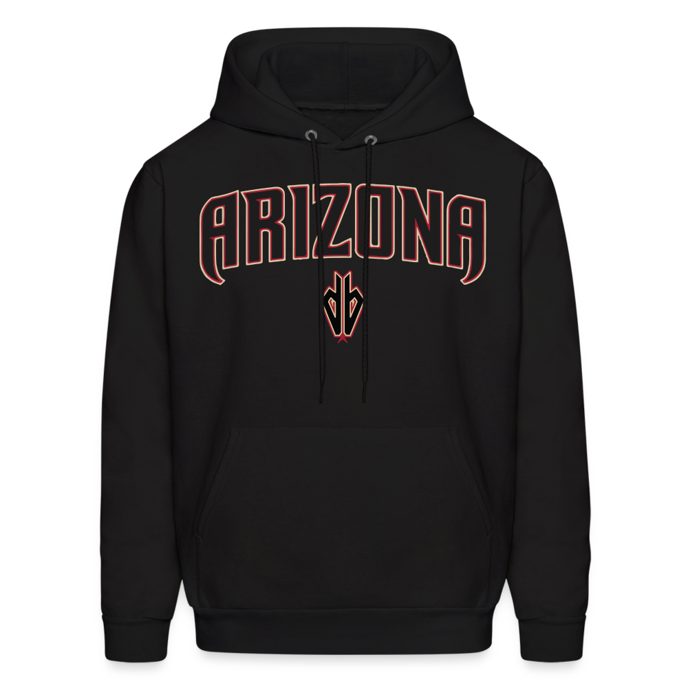 D Backs "Arizona" 1 Men's Hoodie - black