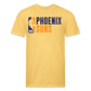 Phx Suns Old Block Cotton/Poly T-Shirt by Next Level - pastel yellow