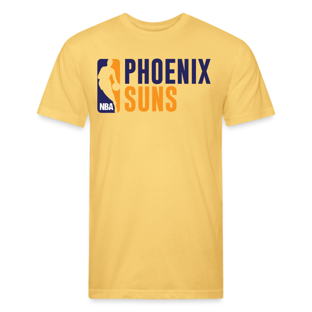 Phx Suns Old Block Cotton/Poly T-Shirt by Next Level - pastel yellow