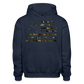 Came Flag Gildan Heavy Blend Adult Hoodie - navy