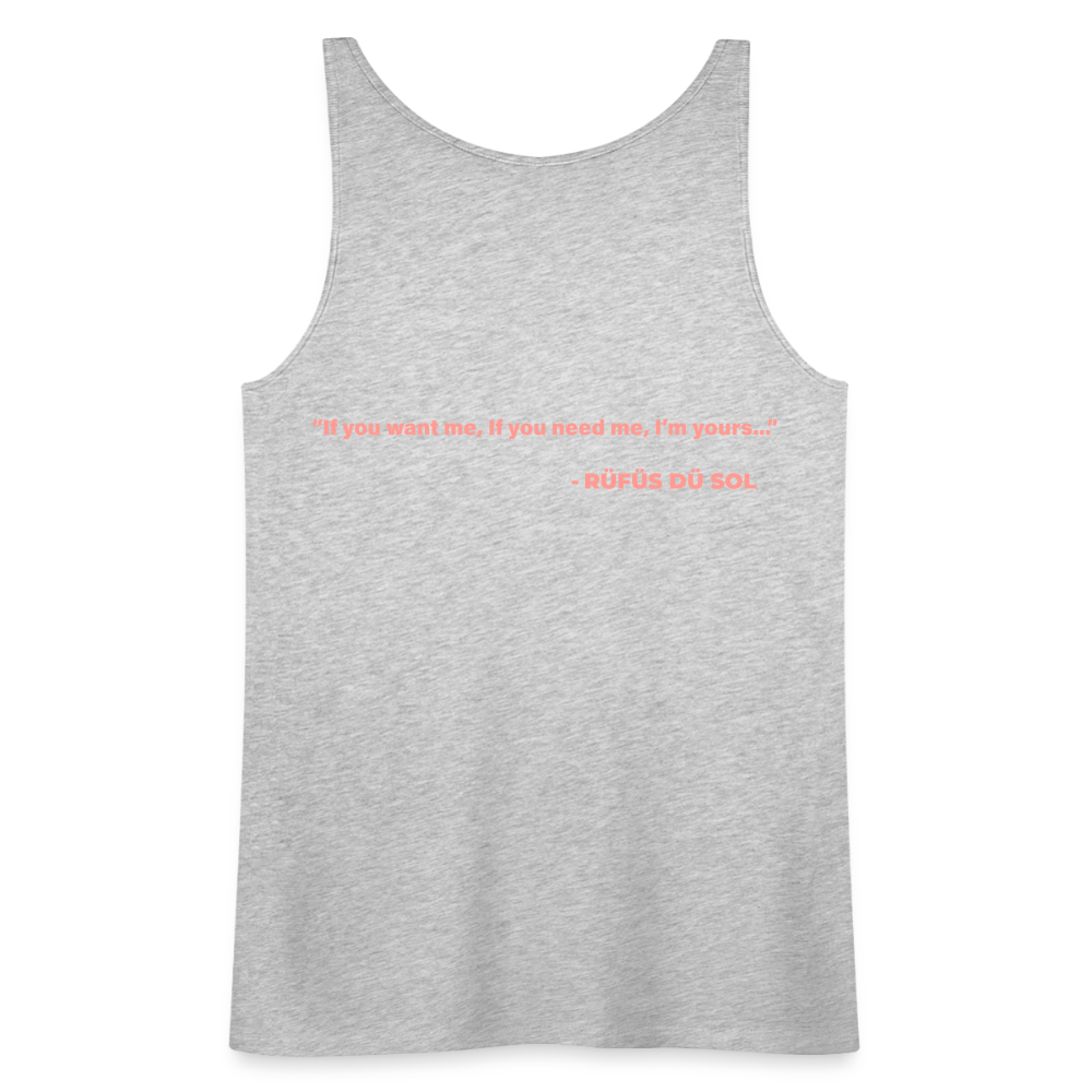 Rufus Women’s Premium Tank Top - heather gray