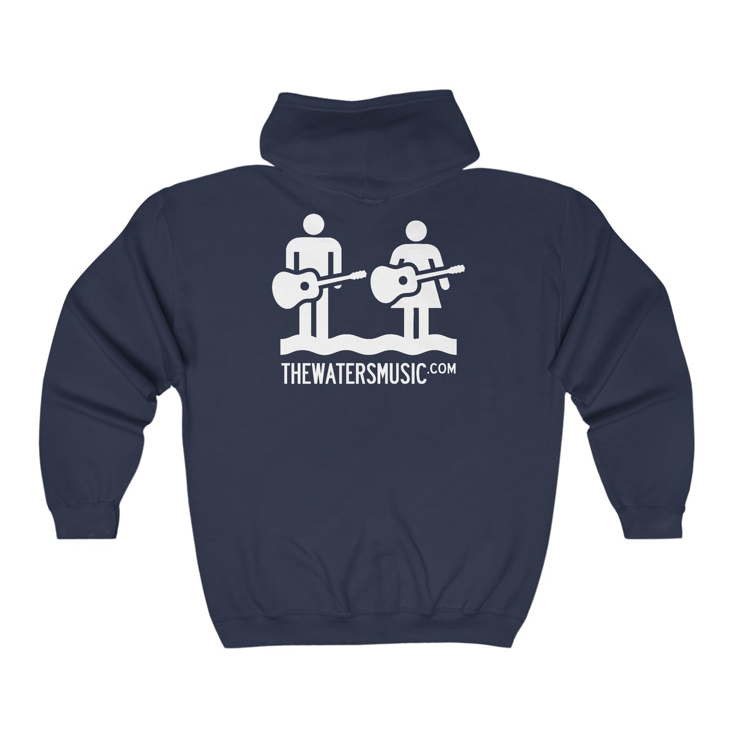 The Waters Unisex Heavy Blend™ Full Zip Hooded Sweatshirt