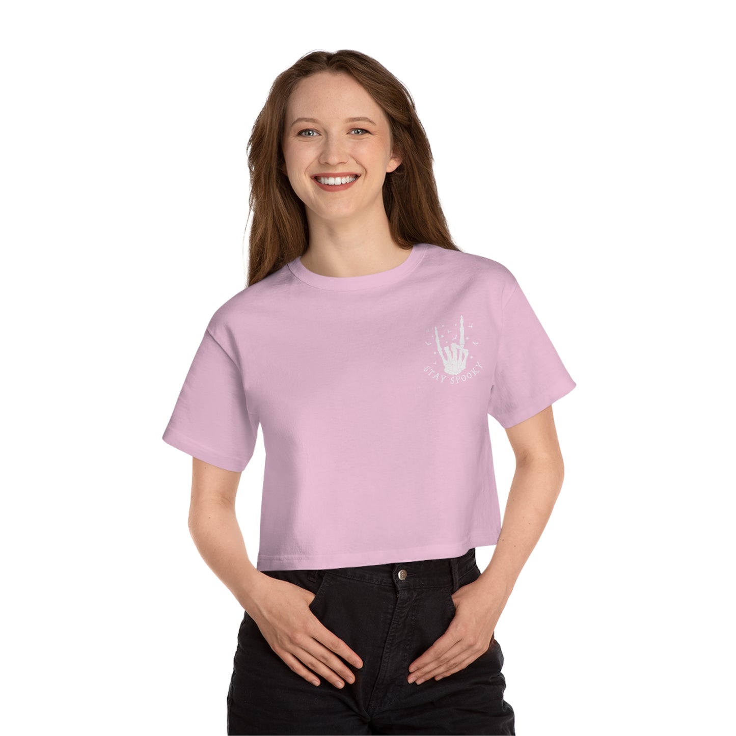 Woodsboro Cropped T-Shirt printify
