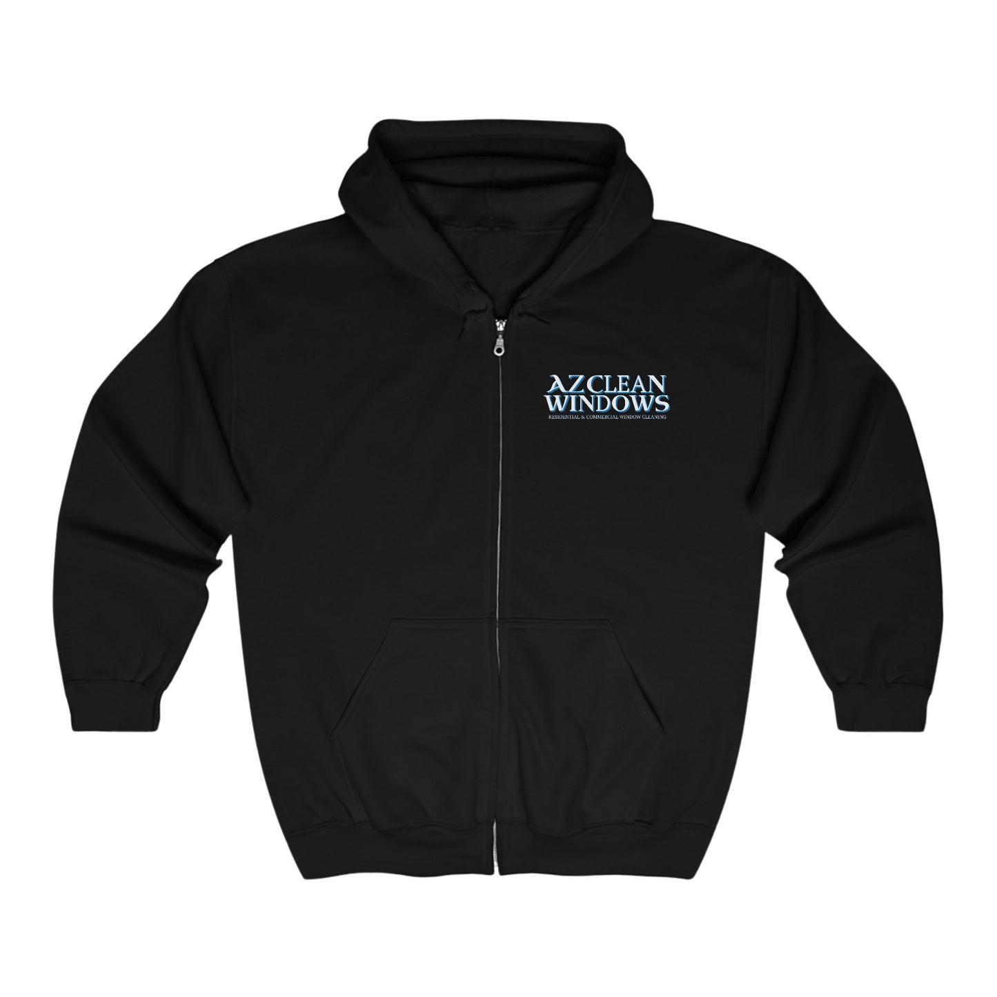 Az Windows Full Zip Hooded Sweatshirt