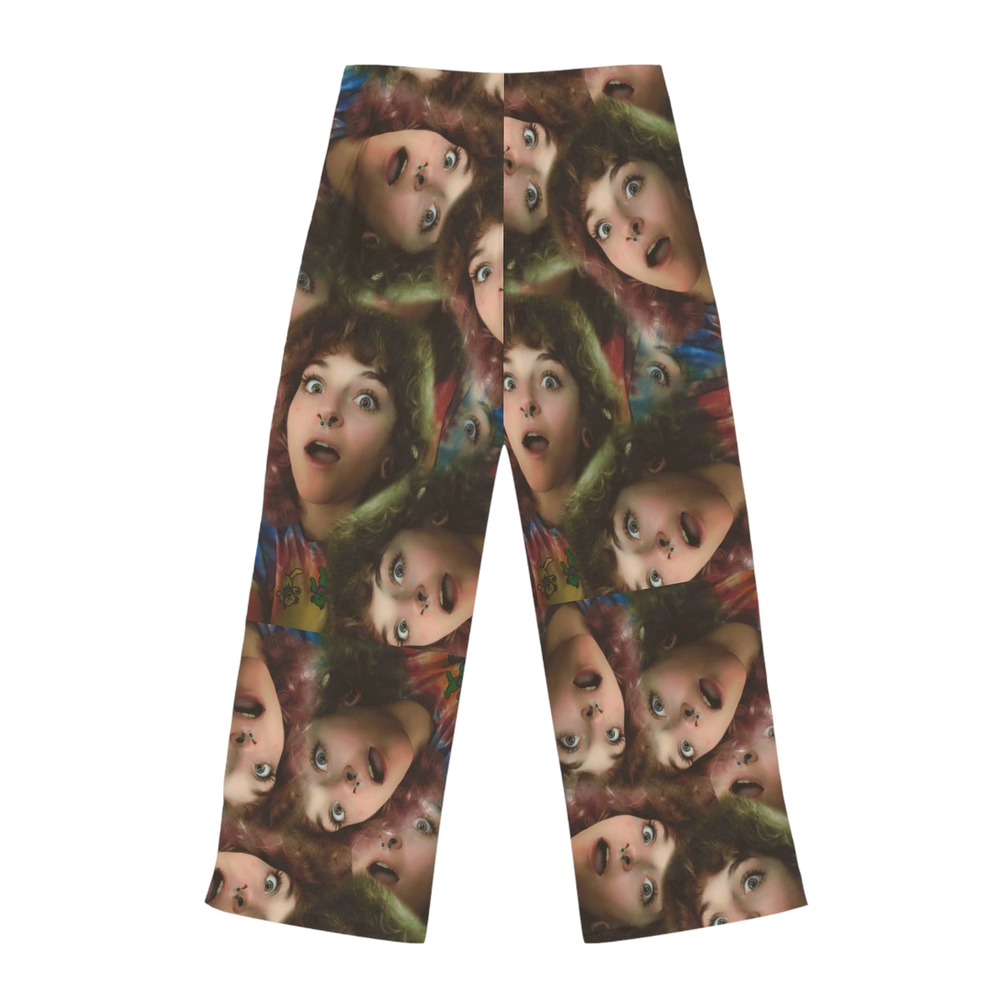 Journee Face Women's Pajama Pants (AOP)