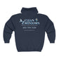 Az Flat Unisex Heavy Blend™ Full Zip Hooded Sweatshirt