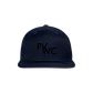 PVWC Snapback Baseball Cap BLK - navy