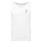 333 Script Men’s Premium Tank - white