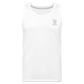 333 Script Men’s Premium Tank** - white