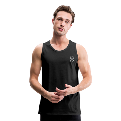 333 Script Men’s Premium Tank** - black