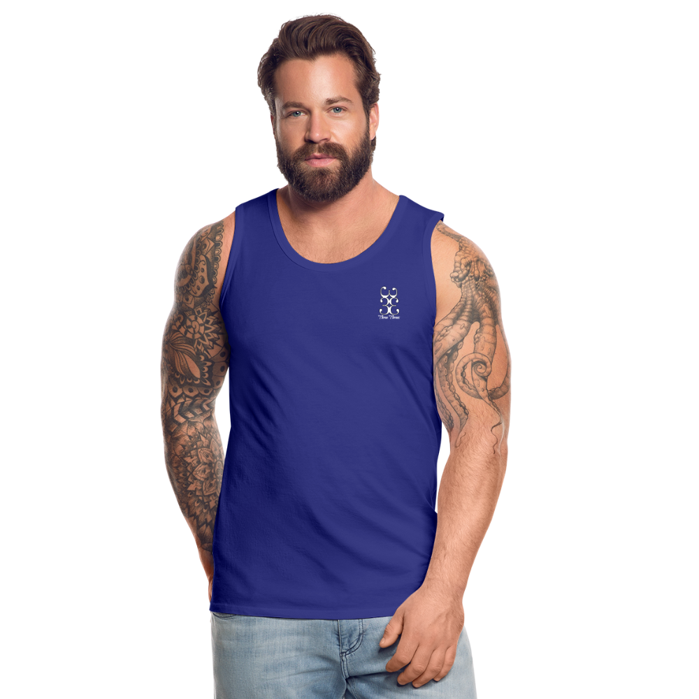333 Script Men’s Premium Tank** - royal blue
