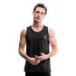 333 Script Men’s Premium Tank** - charcoal grey