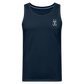 333 Script Men’s Premium Tank** - deep navy