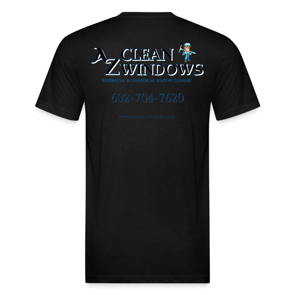 Az Clean 1 -Shirt by Next Level/Poly - black