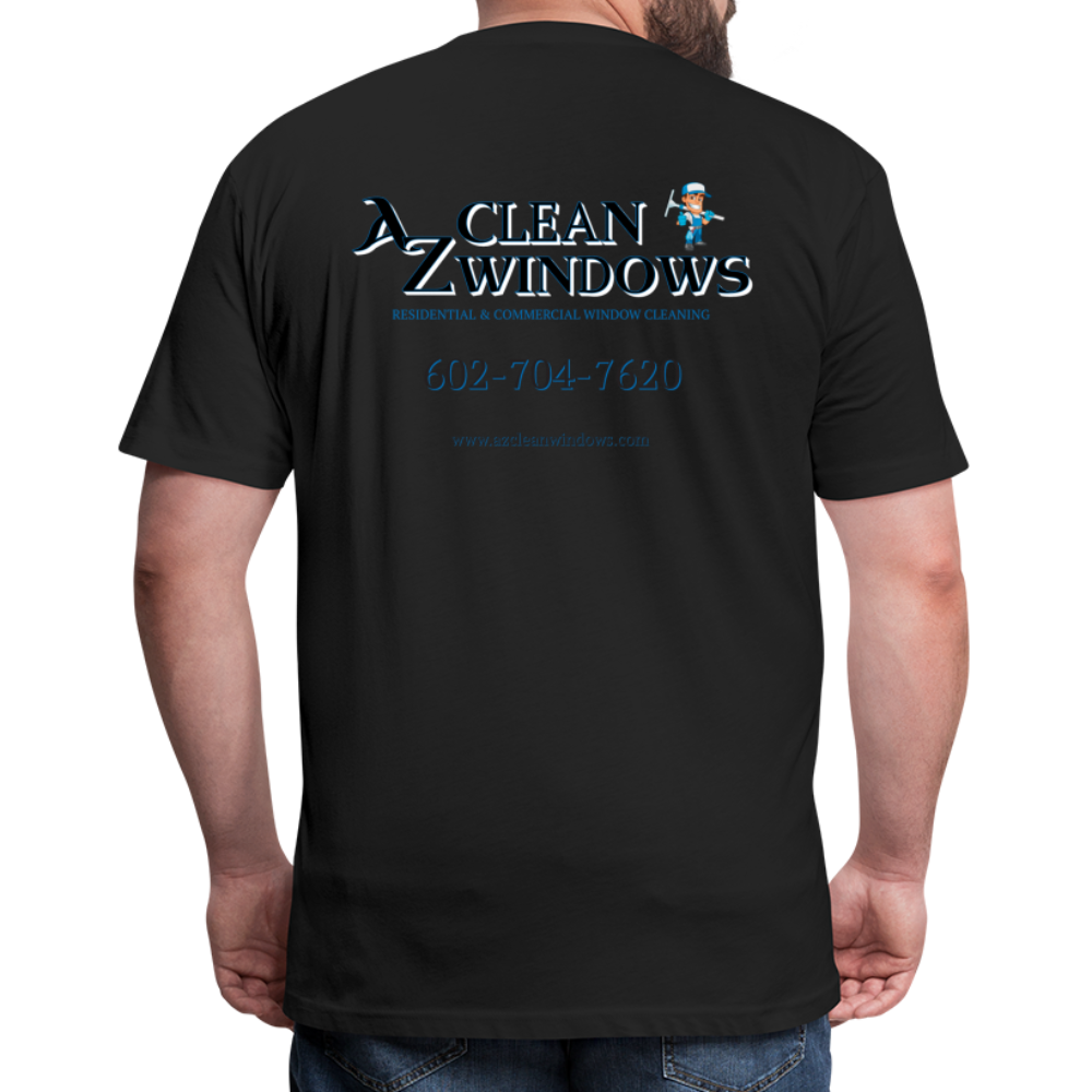 Az Clean 1 -Shirt by Next Level/Poly - black