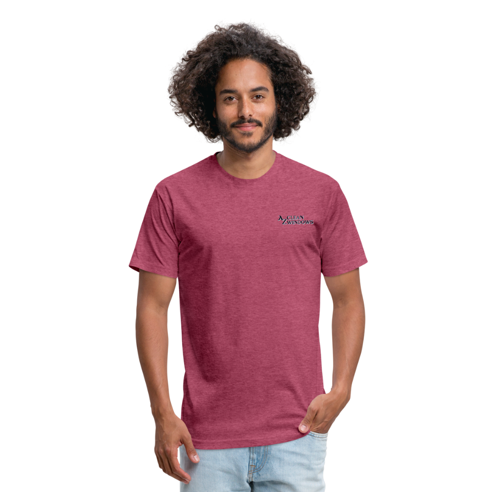 Az Clean 1 -Shirt by Next Level/Poly - heather burgundy