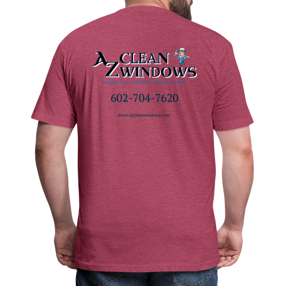 Az Clean 1 -Shirt by Next Level/Poly - heather burgundy