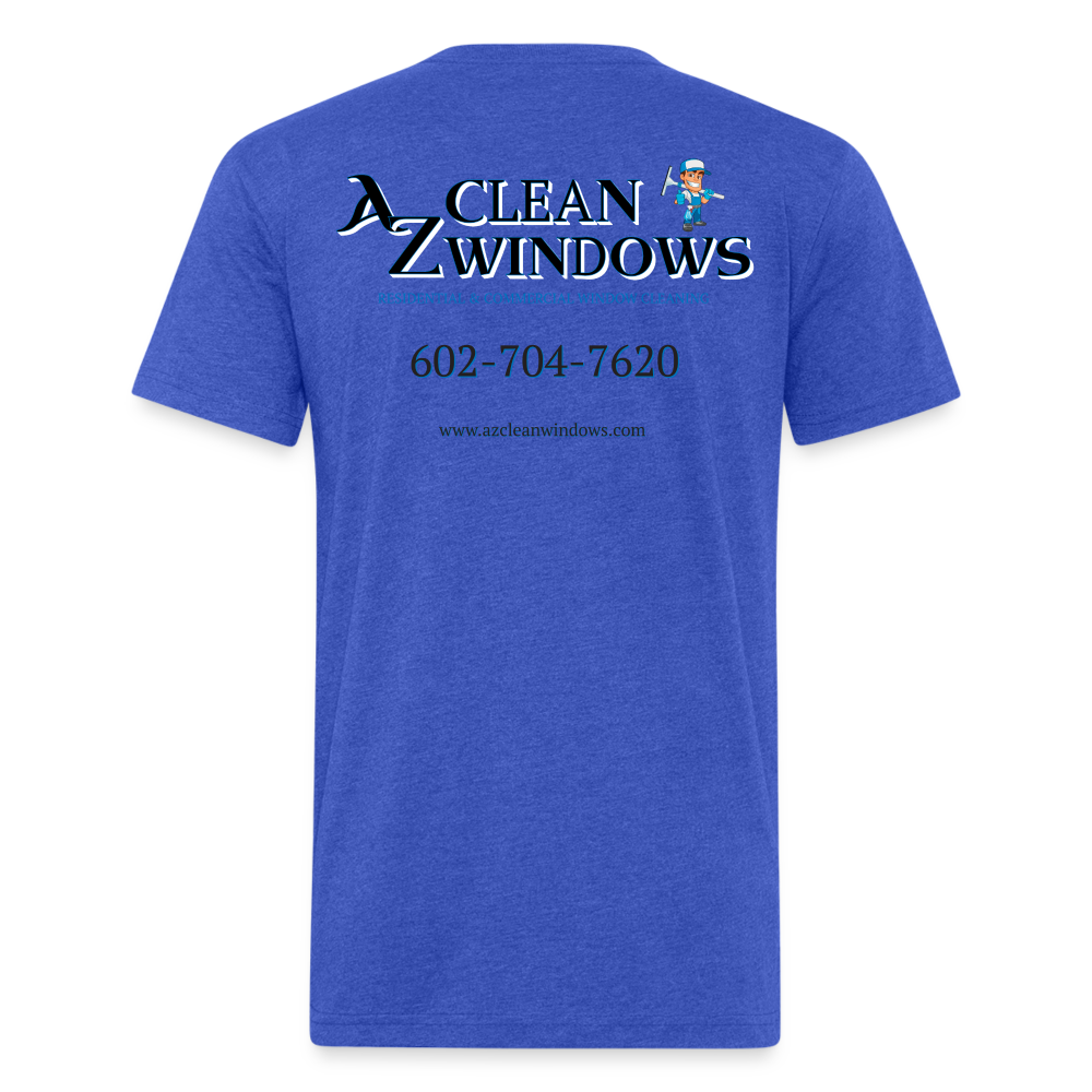 Az Clean 1 -Shirt by Next Level/Poly - heather royal