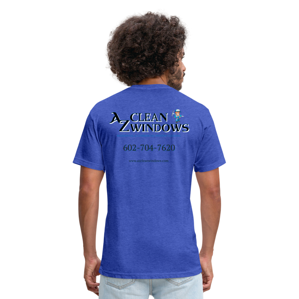 Az Clean 1 -Shirt by Next Level/Poly - heather royal