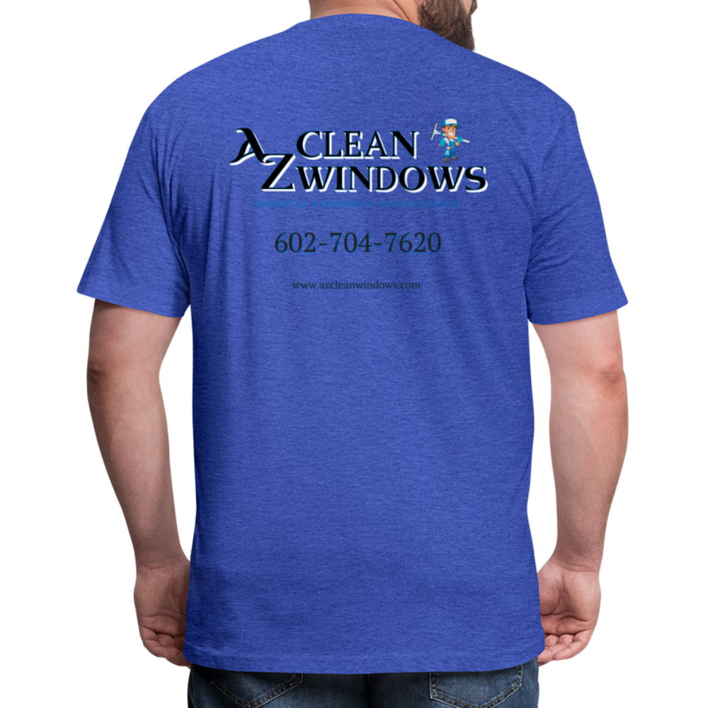 Az Clean 1 -Shirt by Next Level/Poly - heather royal