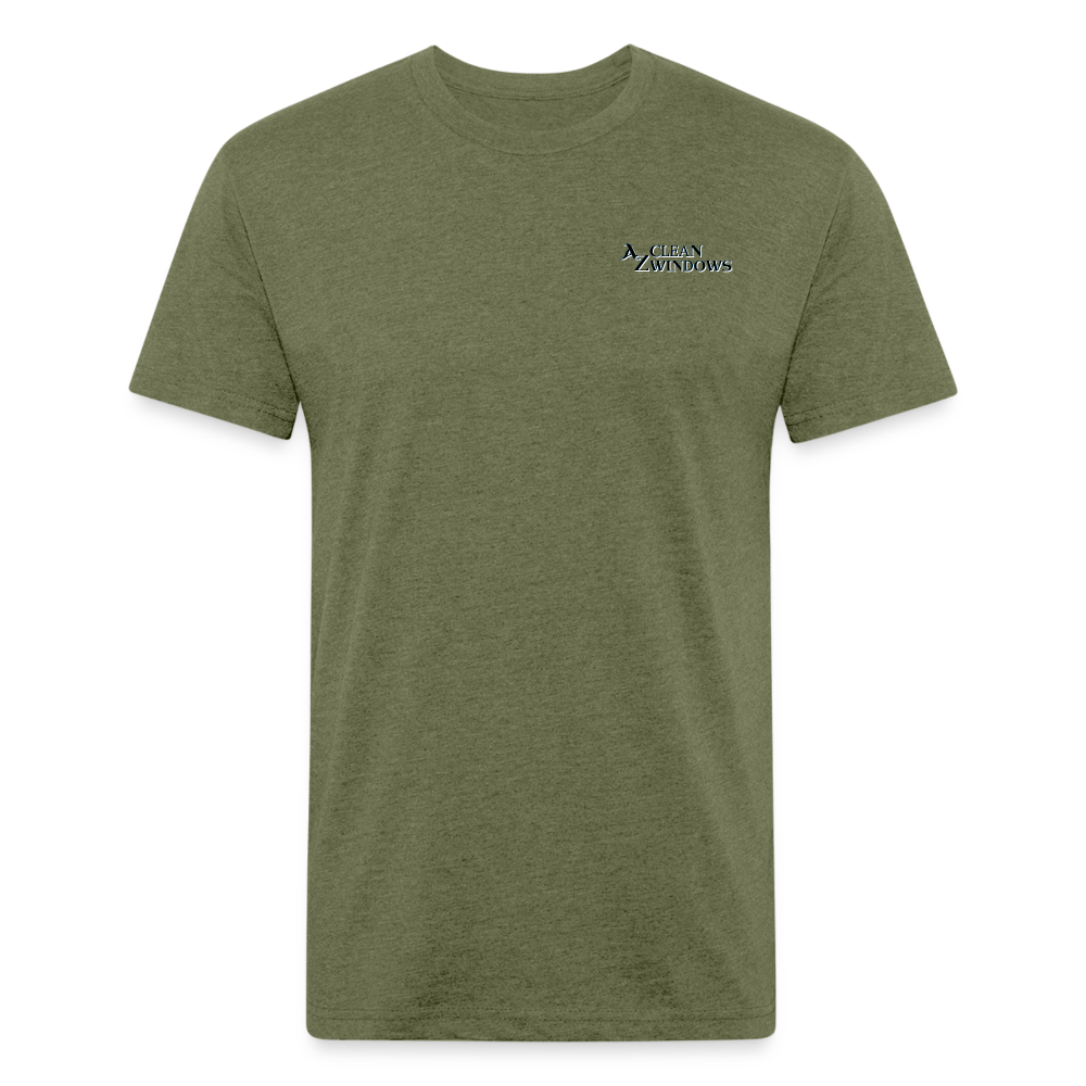 Az Clean 1 -Shirt by Next Level/Poly - heather military green