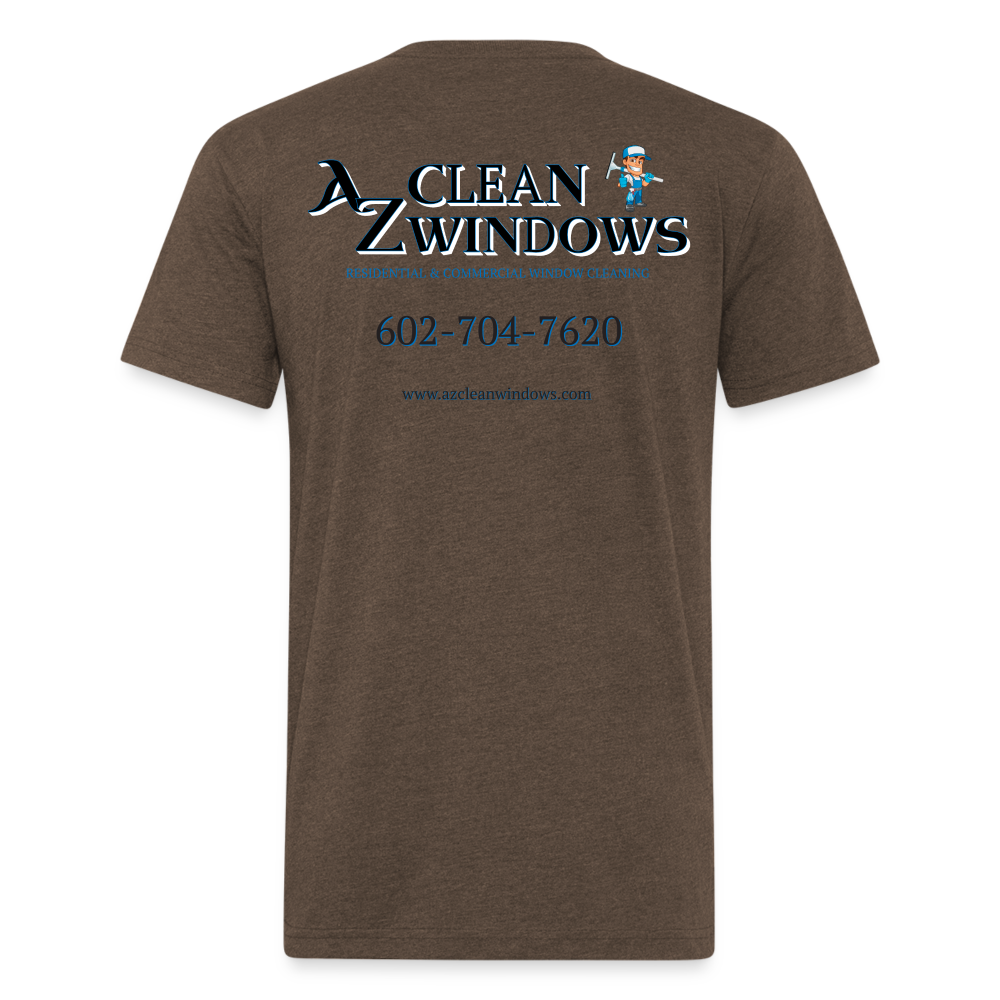Az Clean 1 -Shirt by Next Level/Poly - heather espresso
