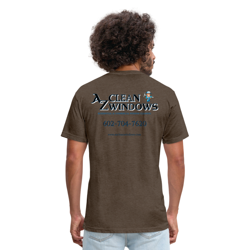 Az Clean 1 -Shirt by Next Level/Poly - heather espresso