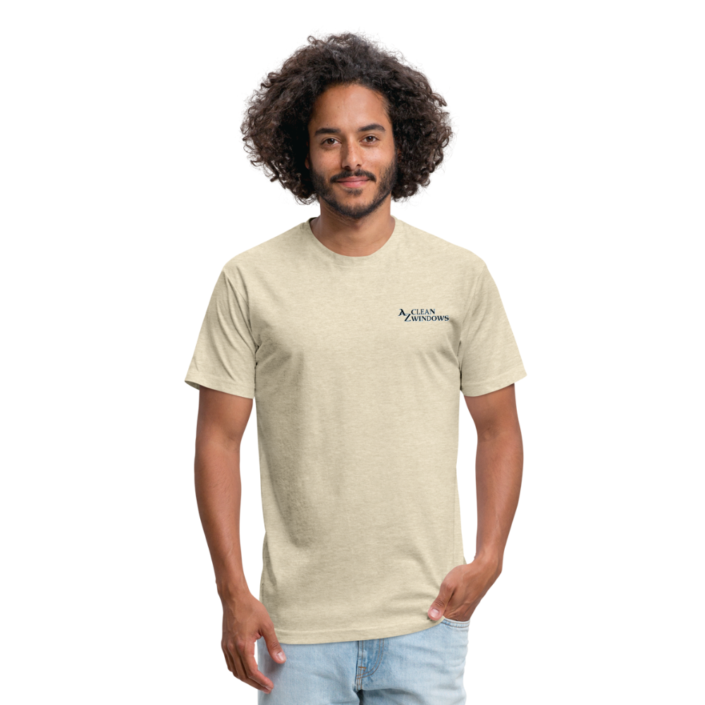 Az Clean 1 -Shirt by Next Level/Poly - heather cream
