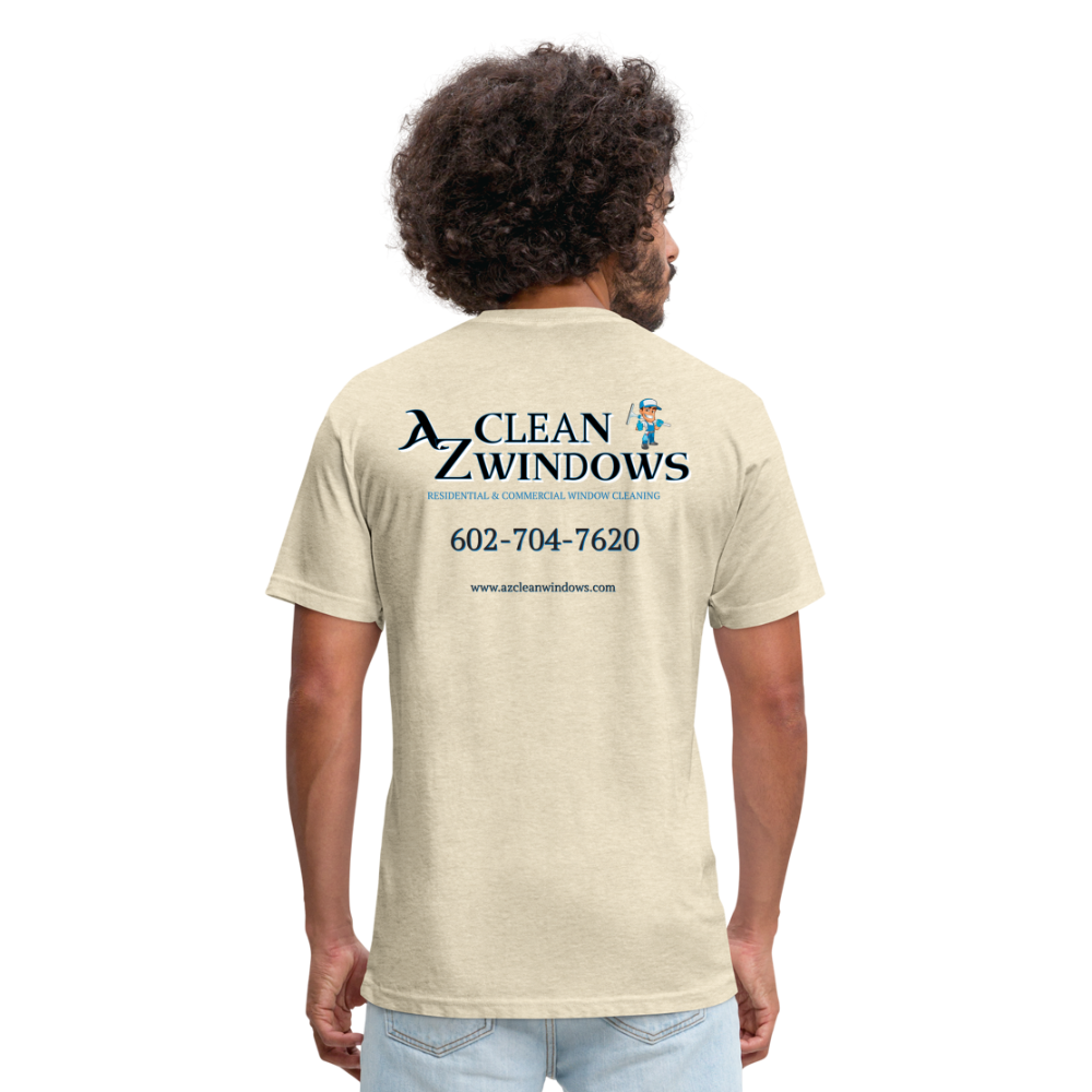 Az Clean 1 -Shirt by Next Level/Poly - heather cream