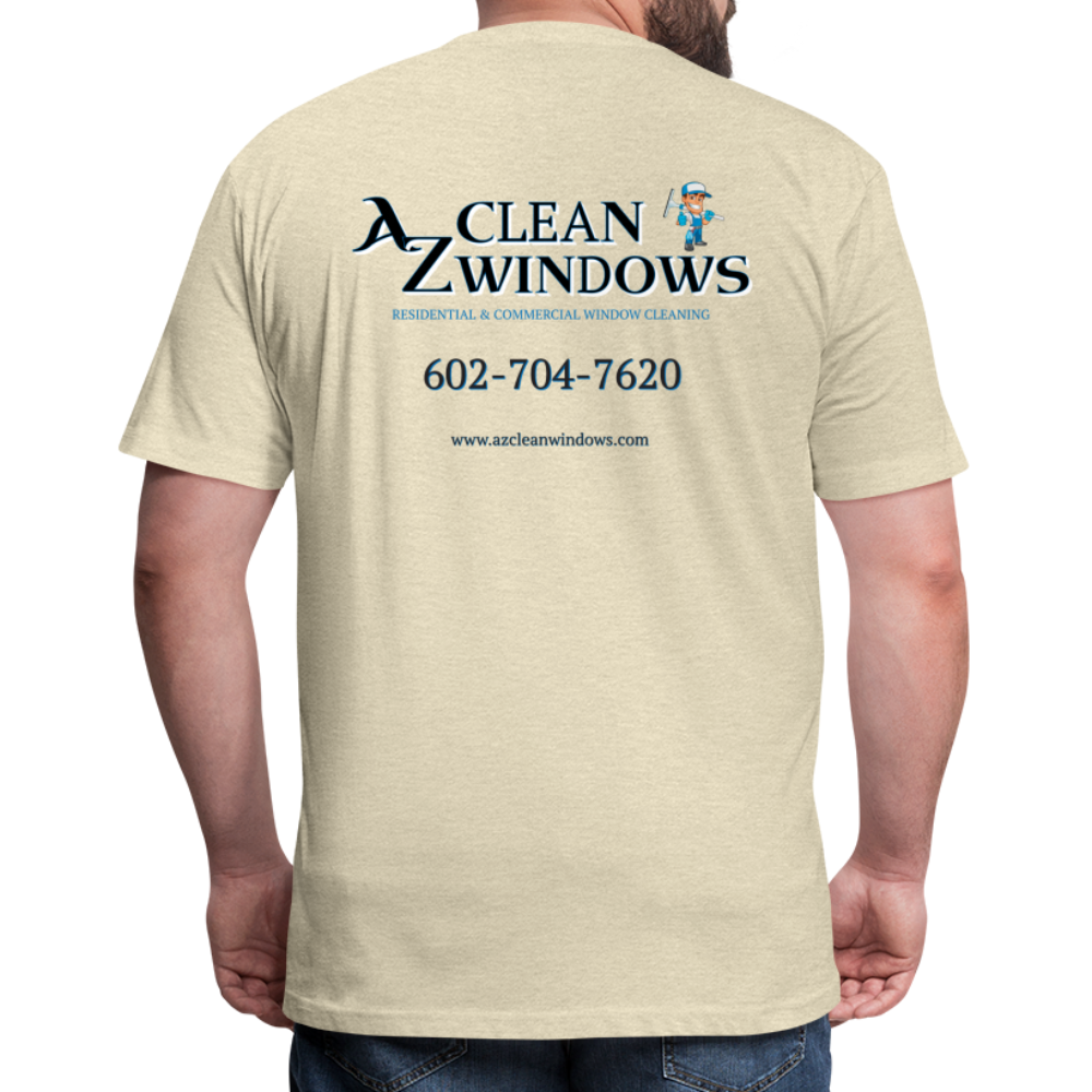 Az Clean 1 -Shirt by Next Level/Poly - heather cream