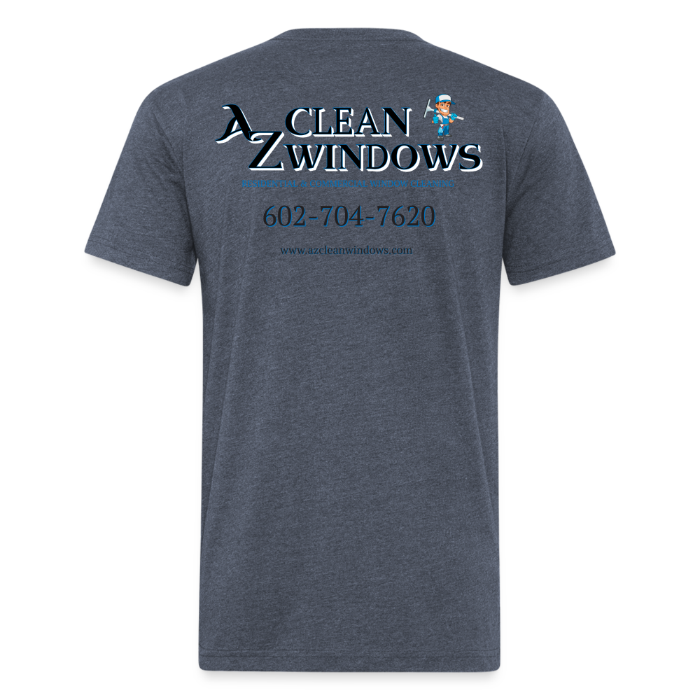 Az Clean 2* -Shirt by Next Level - heather navy