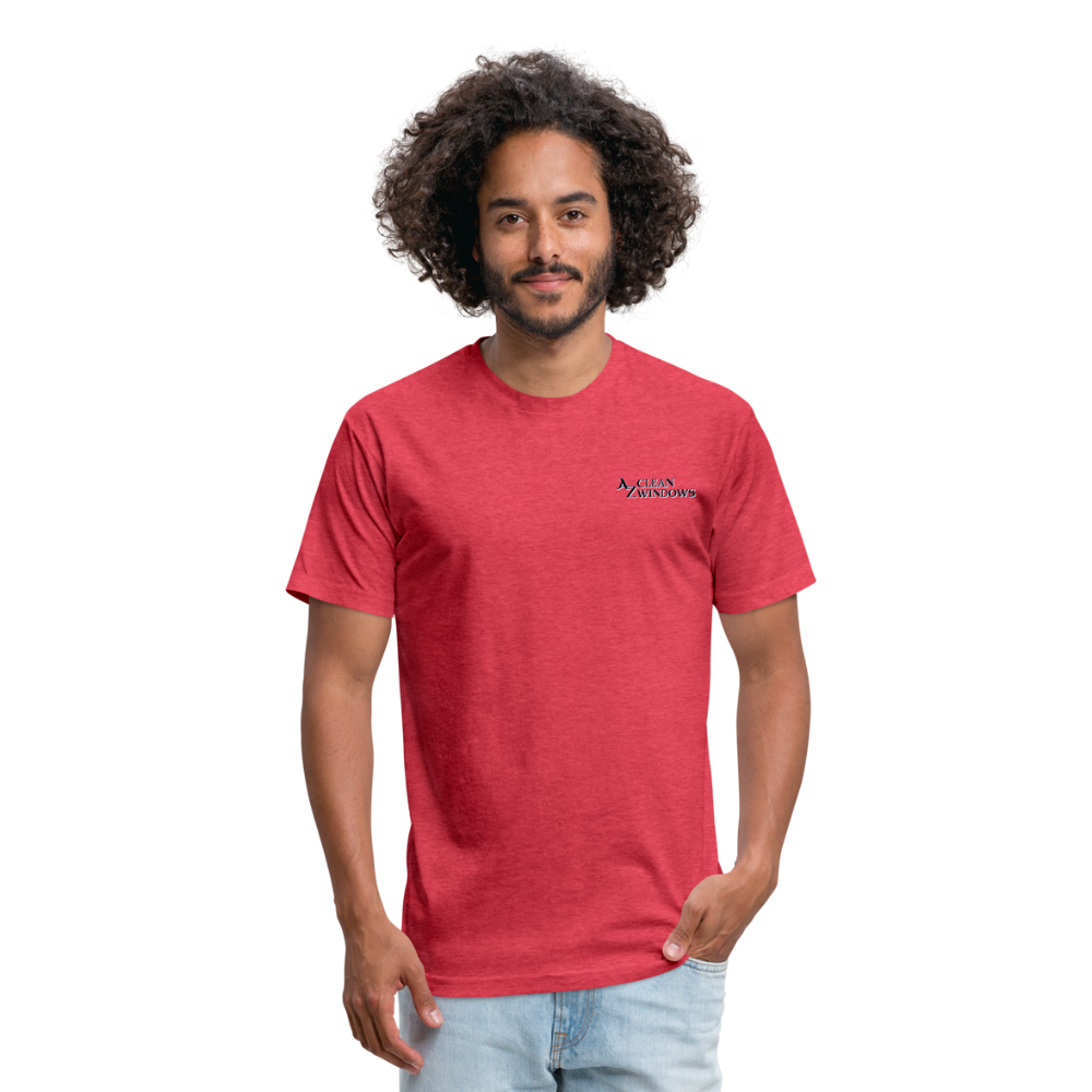 Az Clean 2* -Shirt by Next Level - heather red