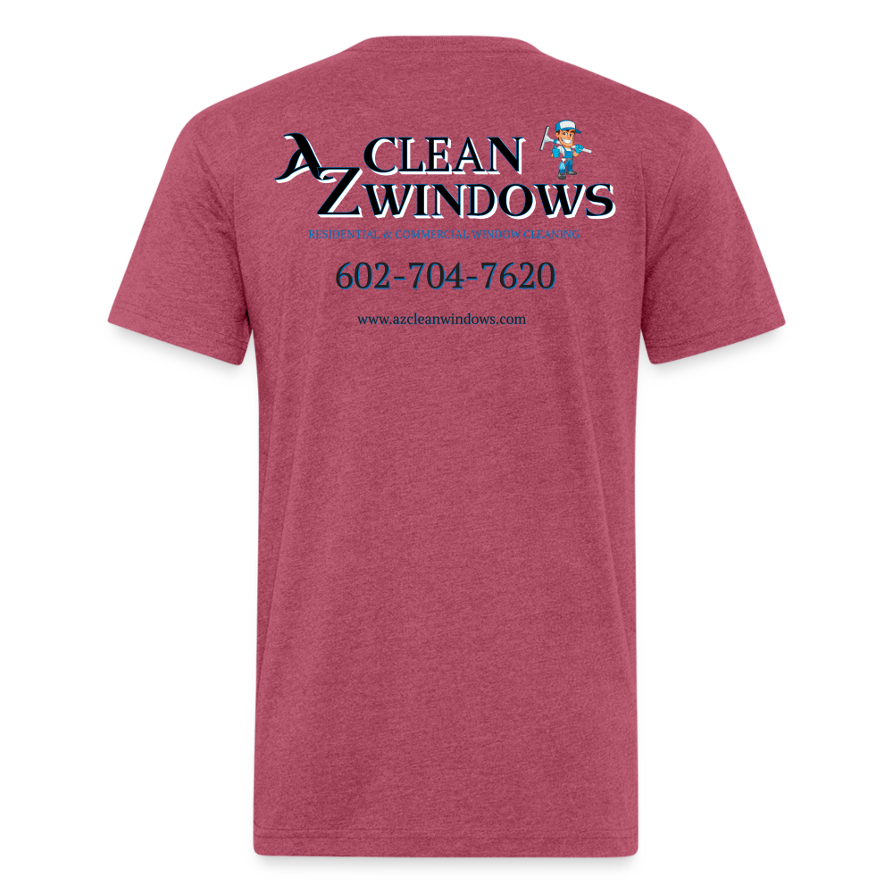 Az Clean 2* -Shirt by Next Level - heather burgundy