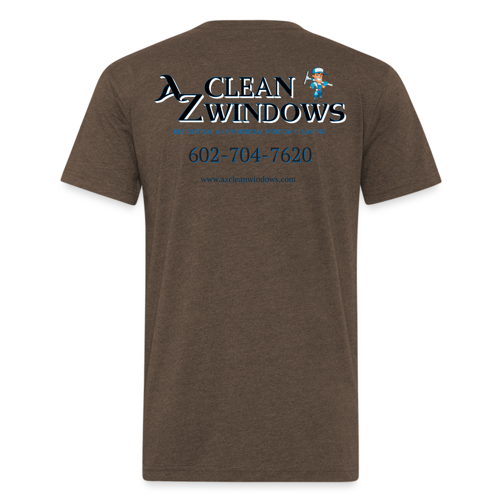 Az Clean 2* -Shirt by Next Level - heather espresso