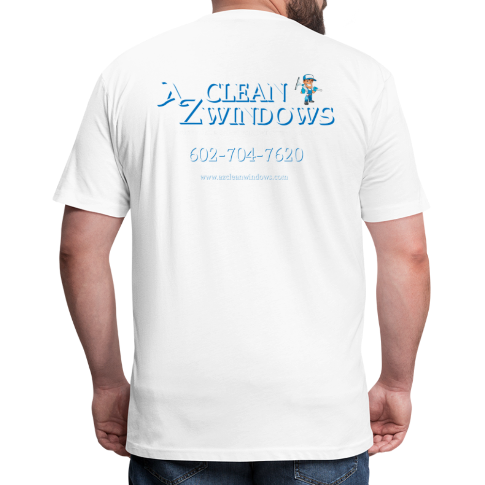 Az Clean 3 Wht L***-Shirt by Next Level - white