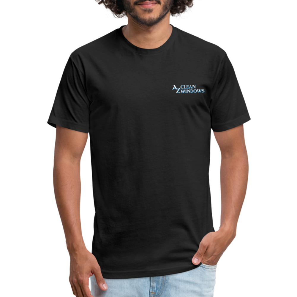 Az Clean 3 Wht L***-Shirt by Next Level - black
