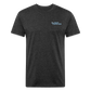 Az Clean 3 Wht L***-Shirt by Next Level - heather black