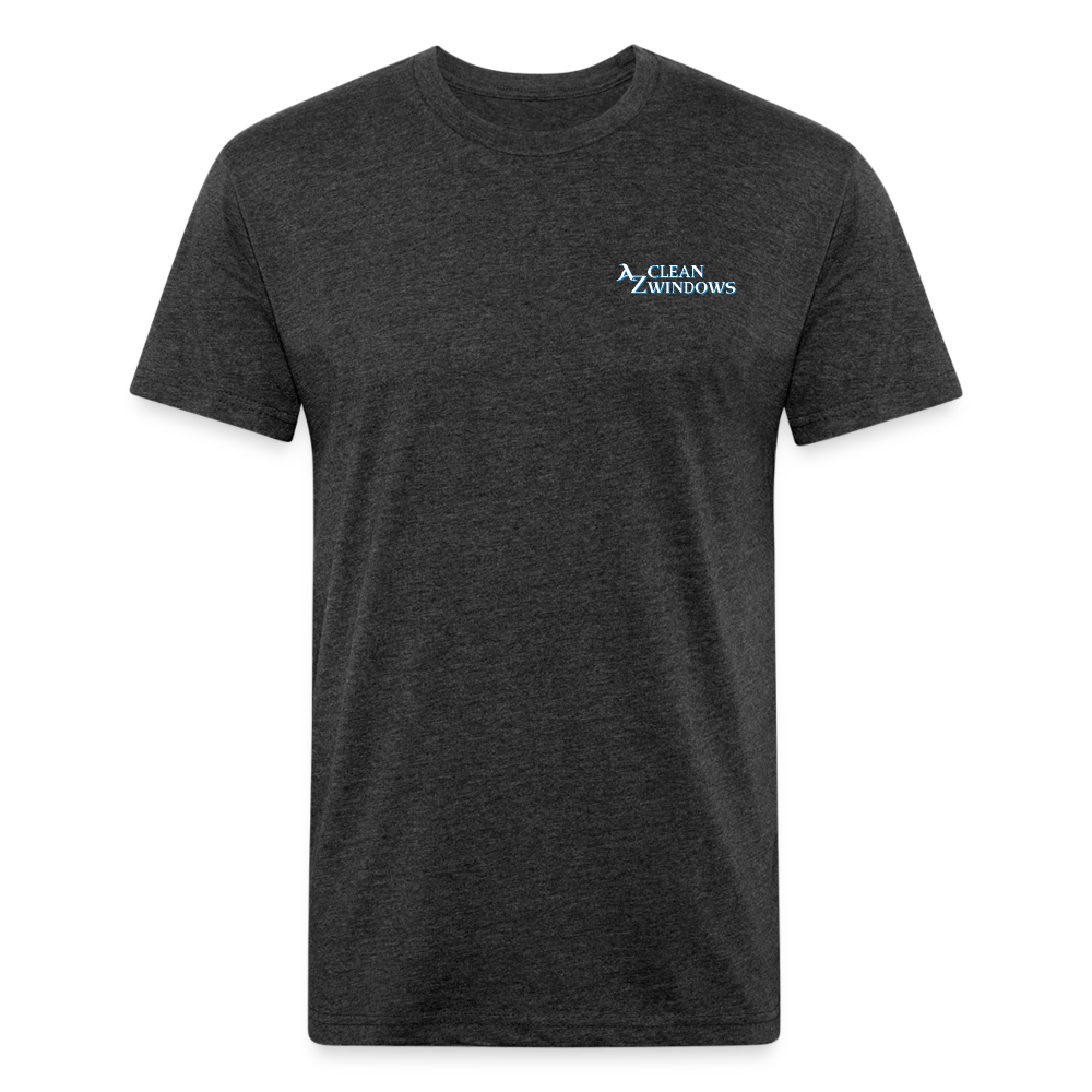 Az Clean 3 Wht L***-Shirt by Next Level - heather black