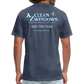 Az Clean 3 Wht L***-Shirt by Next Level - heather navy