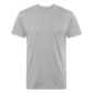 Az Clean 3 Wht L***-Shirt by Next Level - heather gray
