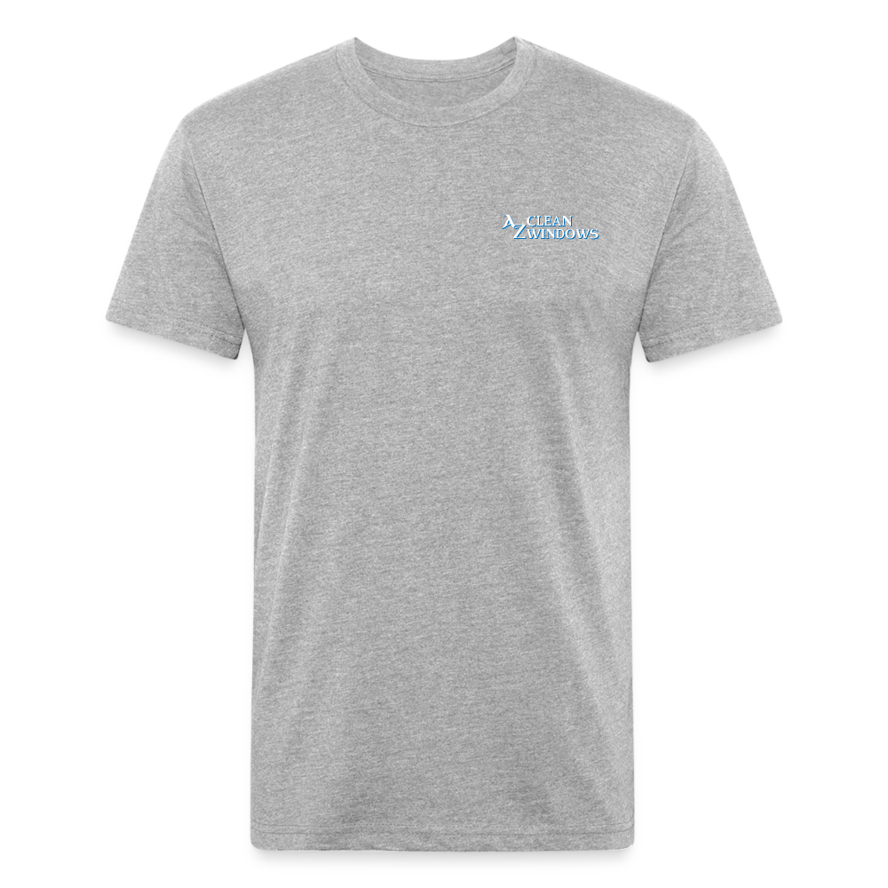 Az Clean 3 Wht L***-Shirt by Next Level - heather gray
