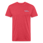 Az Clean 3 Wht L***-Shirt by Next Level - heather red