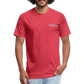 Az Clean 3 Wht L***-Shirt by Next Level - heather red