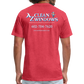 Az Clean 3 Wht L***-Shirt by Next Level - heather red